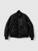 HAVEN Loft Bomber - Loro Piana Storm System® Wool Charcoal, Bomber Jackets