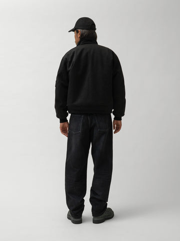 HAVEN Loft Bomber - Loro Piana Storm System® Wool Charcoal, Bomber Jackets