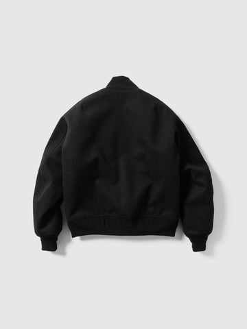 HAVEN Loft Bomber - Loro Piana Storm System® Wool Charcoal, Bomber Jackets
