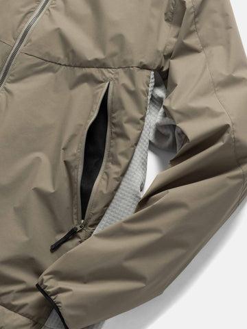 HAVEN Logan Hybrid Jacket - GORE-TEX® WINDSTOPPER® 2L Nylon Ripstop / PrimaLoft® Drab, Jackets