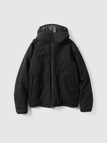 HAVEN Logan Parka - Loro Piana Storm System® Wool Charcoal, Jackets