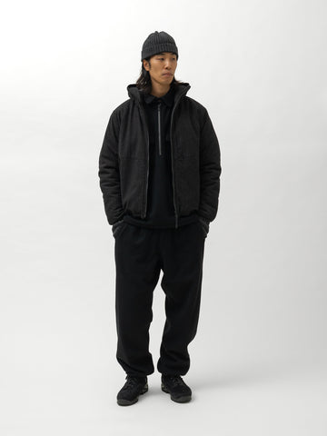 HAVEN Logan Parka - Loro Piana Storm System Wool Charcoal, Jackets