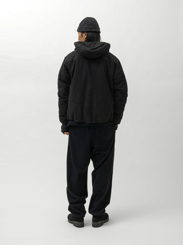 HAVEN Logan Parka - Loro Piana Storm System Wool Charcoal, Jackets