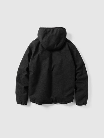 HAVEN Logan Parka - Loro Piana Storm System® Wool Charcoal, Jackets