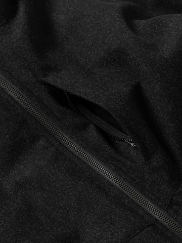 HAVEN Logan Parka - Loro Piana Storm System Wool Charcoal, Jackets