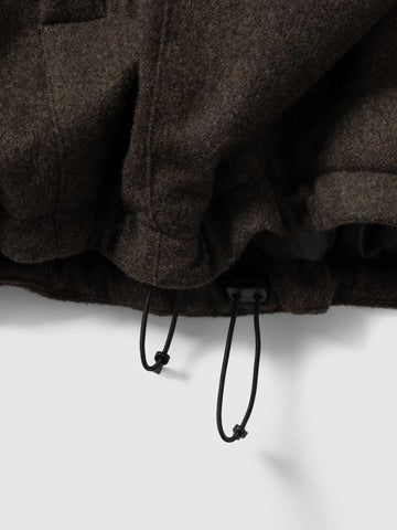 HAVEN Logan Parka - Loro Piana Storm System Wool Earth, Jackets