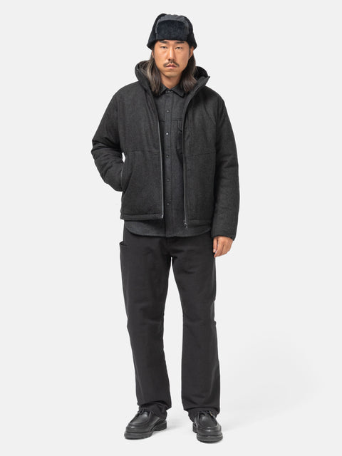 HAVEN Logan Parka - Loro Piana Storm System® / PrimaLoft® Charcoal, Down Jackets