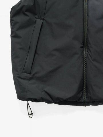 HAVEN Logan Vest - GORE-TEX WINDSTOPPER® 2L Nylon Ripstop / PrimaLoft® Midnight Black, Vests
