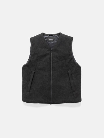 HAVEN Logan Vest - Loro Piana Storm System® / PrimaLoft® Charcoal, Vests