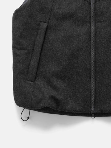 HAVEN Logan Vest - Loro Piana Storm System® / PrimaLoft® Charcoal, Vests