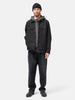 HAVEN Logger Overshirt - Washed Cotton Canvas Black, Shirts