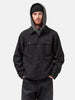 HAVEN Logger Overshirt - Washed Cotton Canvas Black, Shirts