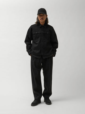 HAVEN Logger Shirt - Loro Piana Storm System® Charcoal, Overshirts
