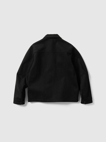 HAVEN Logger Shirt - Loro Piana Storm System® Wool Charcoal, Overshirts