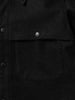 HAVEN Logger Shirt - Loro Piana Storm System® Charcoal, Overshirts