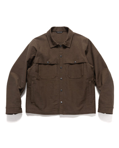 HAVEN Logger Overshirt - Washed Cotton Canvas Earth, Shirts