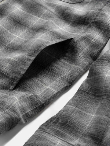 HAVEN Meridian Shirt - Cotton Cashmere Grey, Shirts