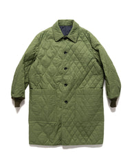 NOMA t.d. Multi Quilted Reversible Coat Olive, Outerwear