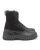 nonnative Worker Zip Mouton Duck Boots Cow Leather With Rubber Sole By Diemme Black, Footwear