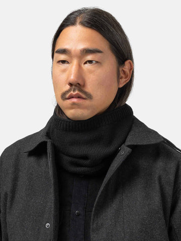 HAVEN Ansell Gaiter - Lambswool Black, Neck Gaiters