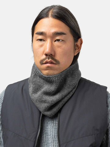 HAVEN Ansell Gaiter - Lambswool Charcoal, Neck Gaiters