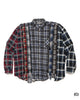 Needles Flannel Shirt -> 7 Cuts Zipped Wide Shirt Assorted, Shirts
