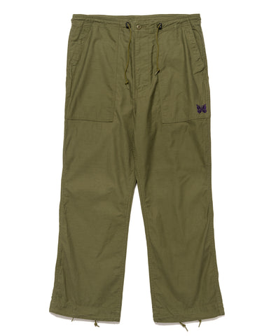 Needles String Fatigue Pant - Back Sateen Olive, Bottoms