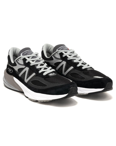 New Balance MiUSA M990v6 Core Black/White, Footwear