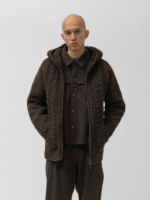 HAVEN Pacific Parka - Handknit Wool Earth, Cardigans