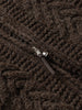 HAVEN Pacific Handknit Hooded Parka - 5 Ply Handknit Wool Earth, Cardigans