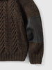 HAVEN Pacific Handknit Hooded Parka - 5 Ply Handknit Wool Earth, Cardigans