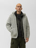 HAVEN Pacific Handknit Hooded Parka - 5 Ply Handknit Wool Grey, Cardigans