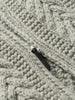 HAVEN Pacific Handknit Hooded Parka - 5 Ply Handknit Wool Grey, Cardigans