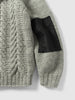 HAVEN Pacific Handknit Hooded Parka - 5 Ply Handknit Wool Grey, Cardigans