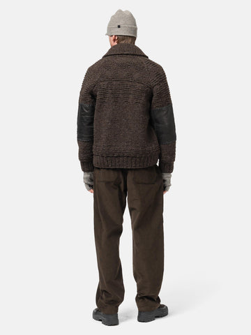 HAVEN-Pacific-Handknit-Cardigan---Wool-Brown-3