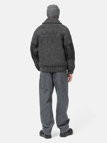 HAVEN-Pacific-Handknit-Cardigan---Wool-Charcoal-3