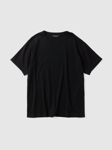 HAVEN Prime T-Shirt S/S - Suvin Cotton Jersey Black, T-Shirts