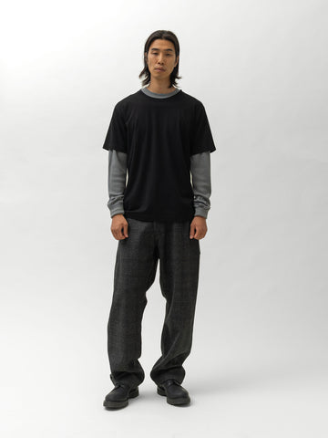 HAVEN Prime T-Shirt S/S - Suvin Cotton Jersey Black, T-Shirts