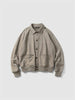 HAVEN Roam Cardigan - Fog Wool Cotton Terry Taupe, Cardigans