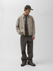 HAVEN Roam Cardigan - Fog Wool Cotton Terry Taupe, Cardigans