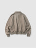 HAVEN Roam Cardigan - Fog Wool Cotton Terry Taupe, Cardigans