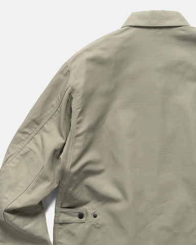 HAVEN Recon Jacket - Organic Cotton Linen Gabardine Drab, Jackets