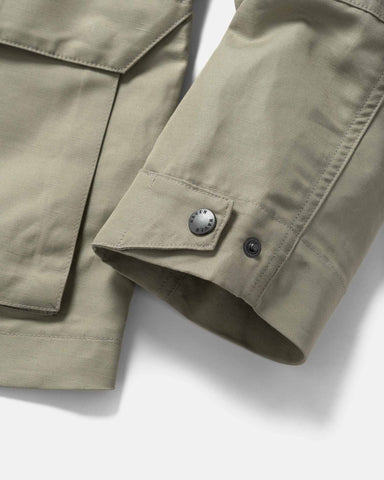 HAVEN Recon Jacket - Organic Cotton Linen Gabardine Drab, Jackets