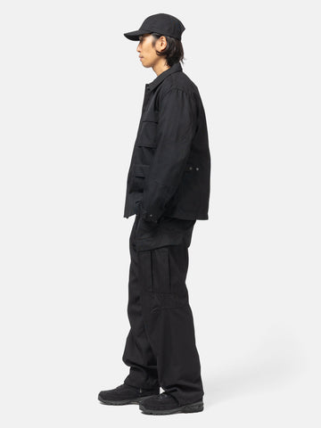 HAVEN Recon Pant - Super 100 Wool Gabardine Black, Pants
