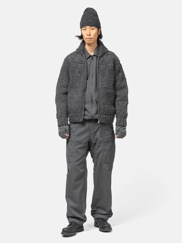 HAVEN Recon Pant - Super 100 Wool Gabardine Charcoal, Pants