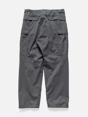 HAVEN Recon Pant - Super 100 Wool Gabardine Charcoal, Pants