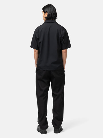 HAVEN Revel S/S - Tropical Wool Black, Shirts