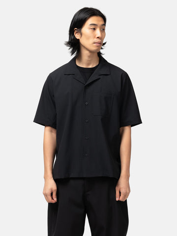 HAVEN Revel S/S - Tropical Wool Black, Shirts