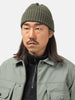 HAVEN Ribbed Beanie - Lambswool Olive, Beanies