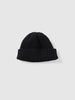 HAVEN Ribbed Beanie - Merino Wool Cashmere Black, Beanies